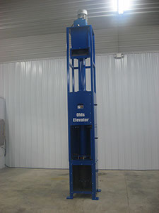 low footprint vertical elevator